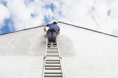 Peinture extérieure à Durcet — façades et ravalement